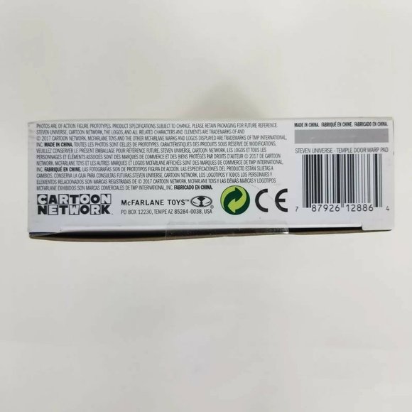 Steven Universe Rose Quartz Temple Door Warp Pad Building Set McFarlane New - Picture 5 of 12